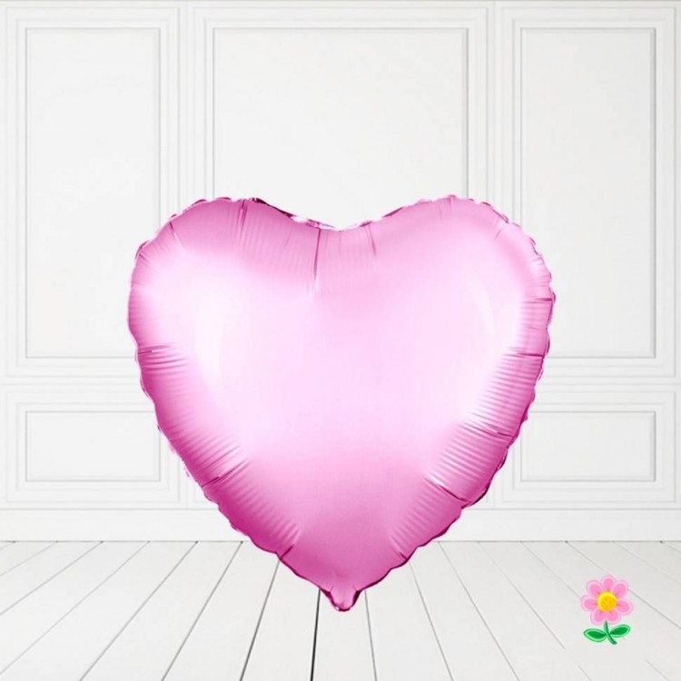 Шар сердце Pink